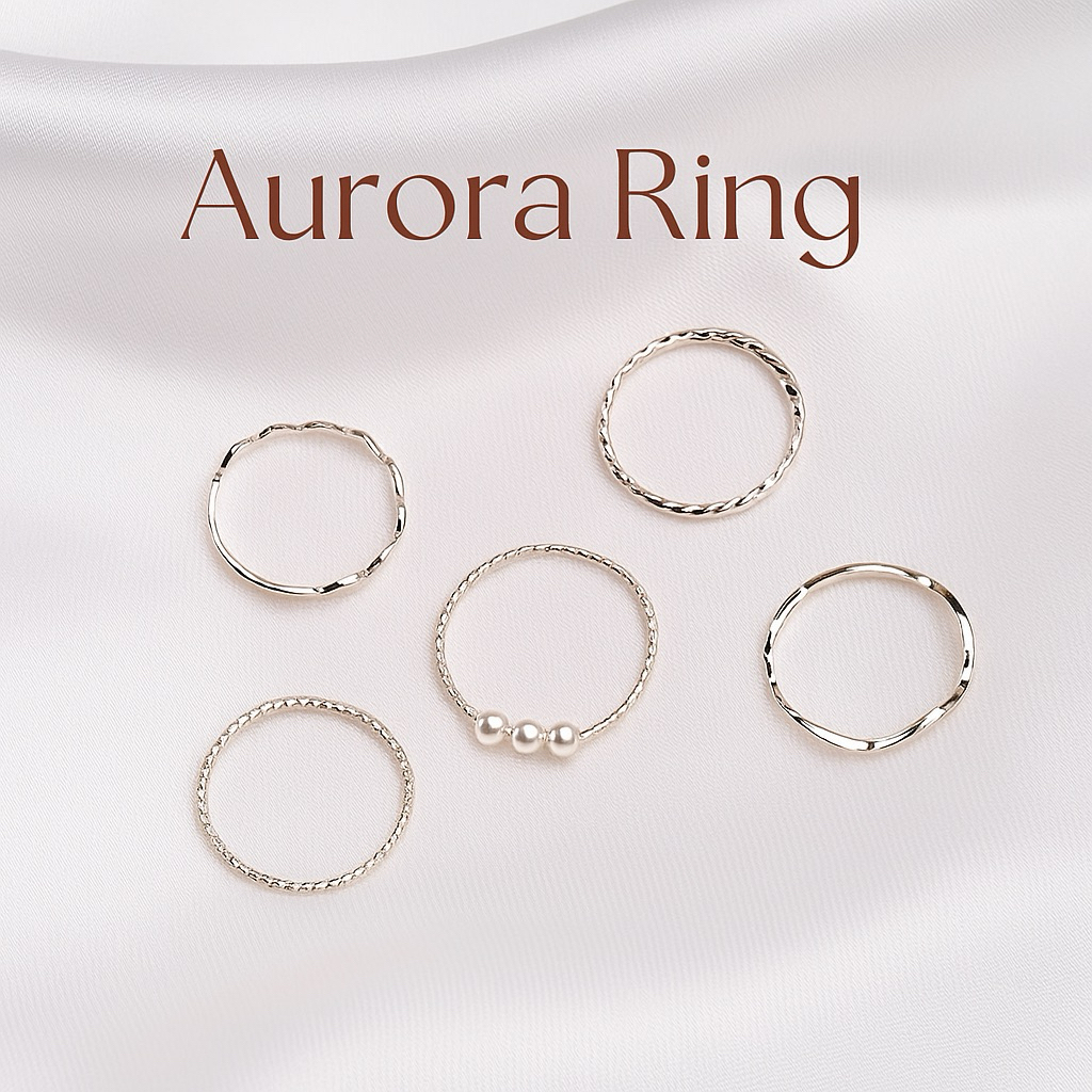 cincin wanita ELEGAN kekinian - cincin couple/Tunangan/Nikah Simple