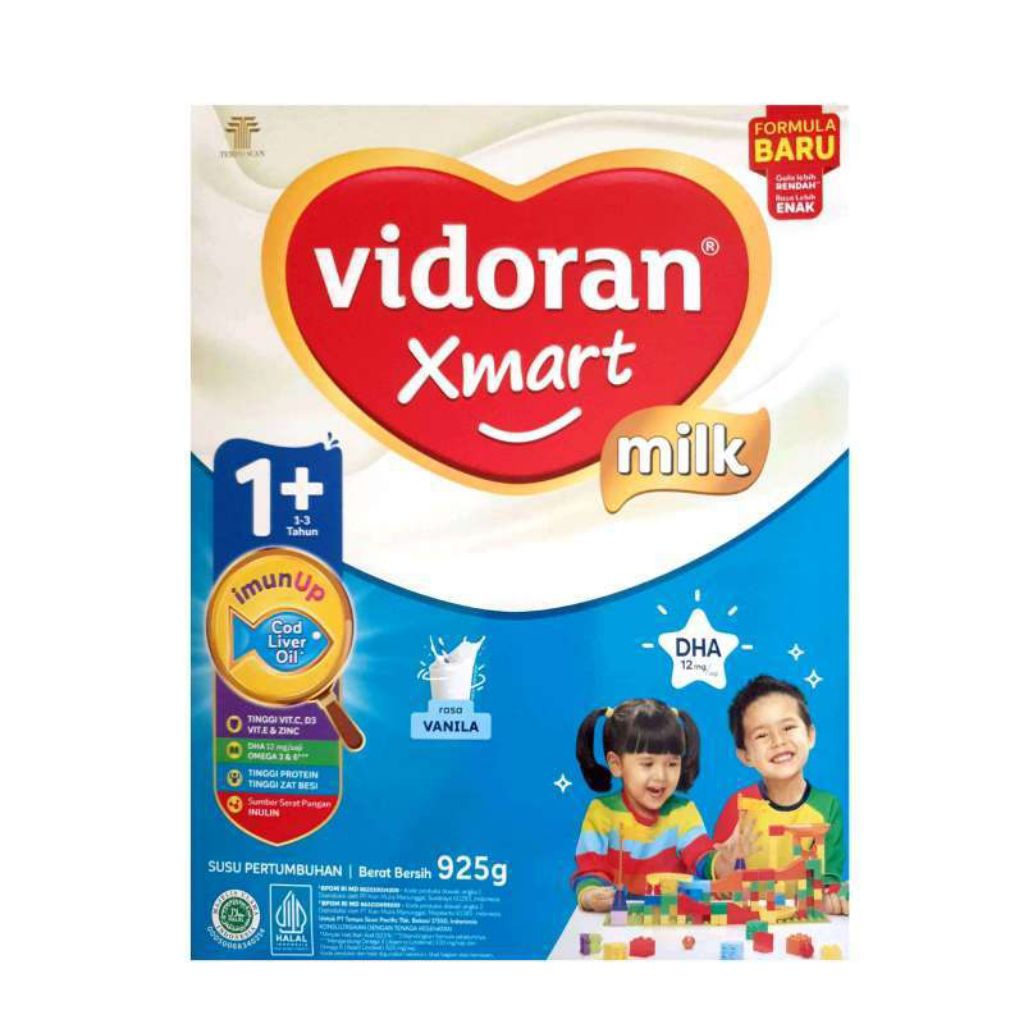 

SUSU VIDORANT XMART 1+ 925g (MADU/VANILA)