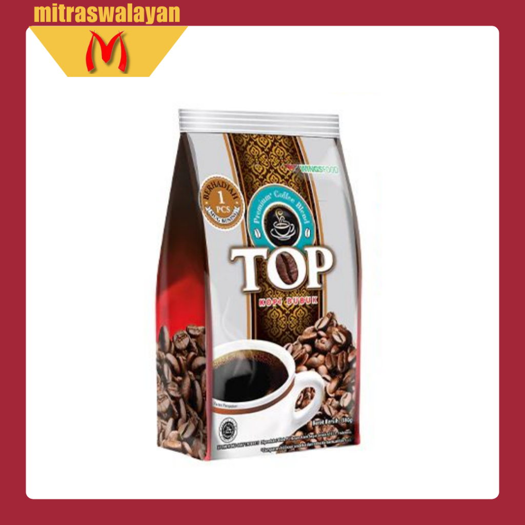 

Top Coffee Murni Bubuk Kemasan 350 gr