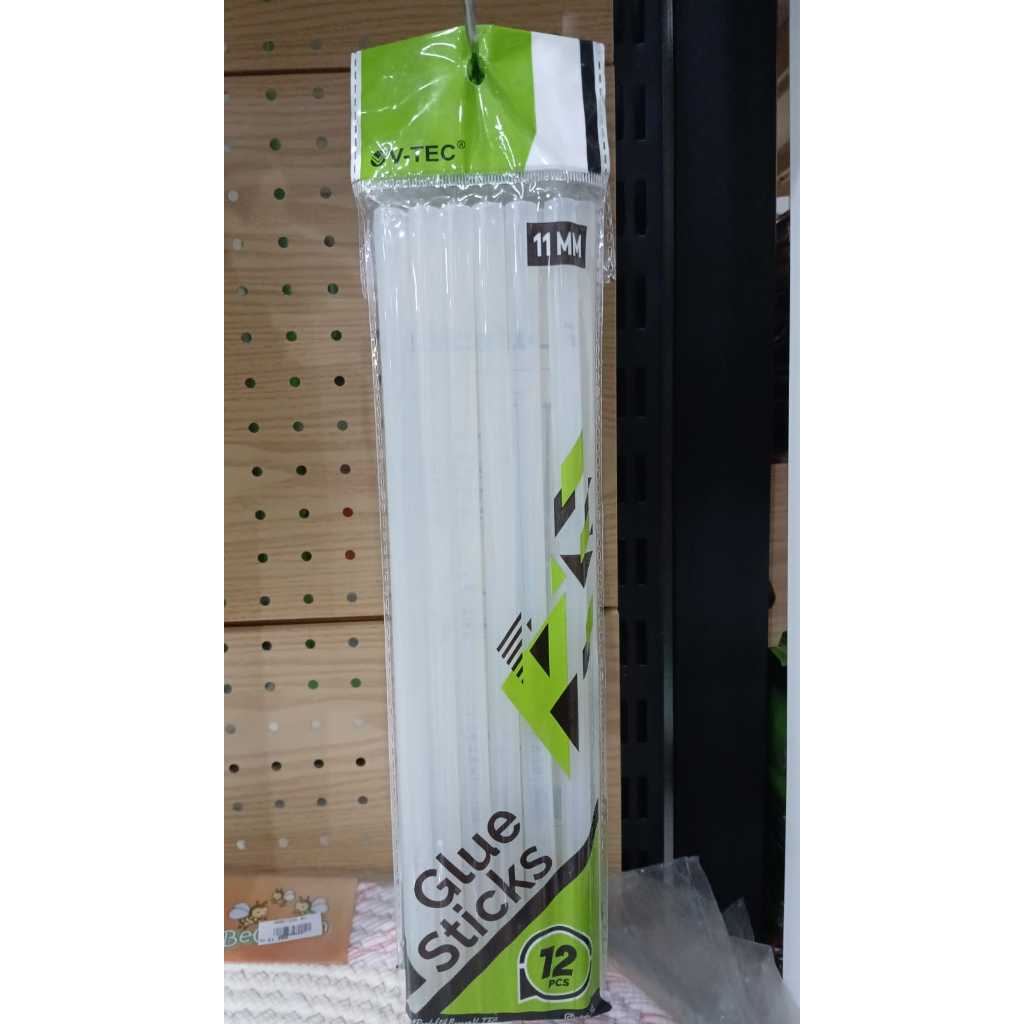 

V-TEC Glue Stick Gun GSC 1112 CR 11 mm Refill Lem Lilin Tembak Glue Gun Stick isi 12 pcs 30 cm Vtec