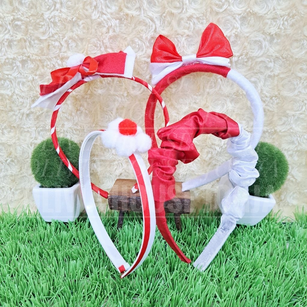 Bando Merah Putih Bando Pita Merah Putih Bando Agustusan