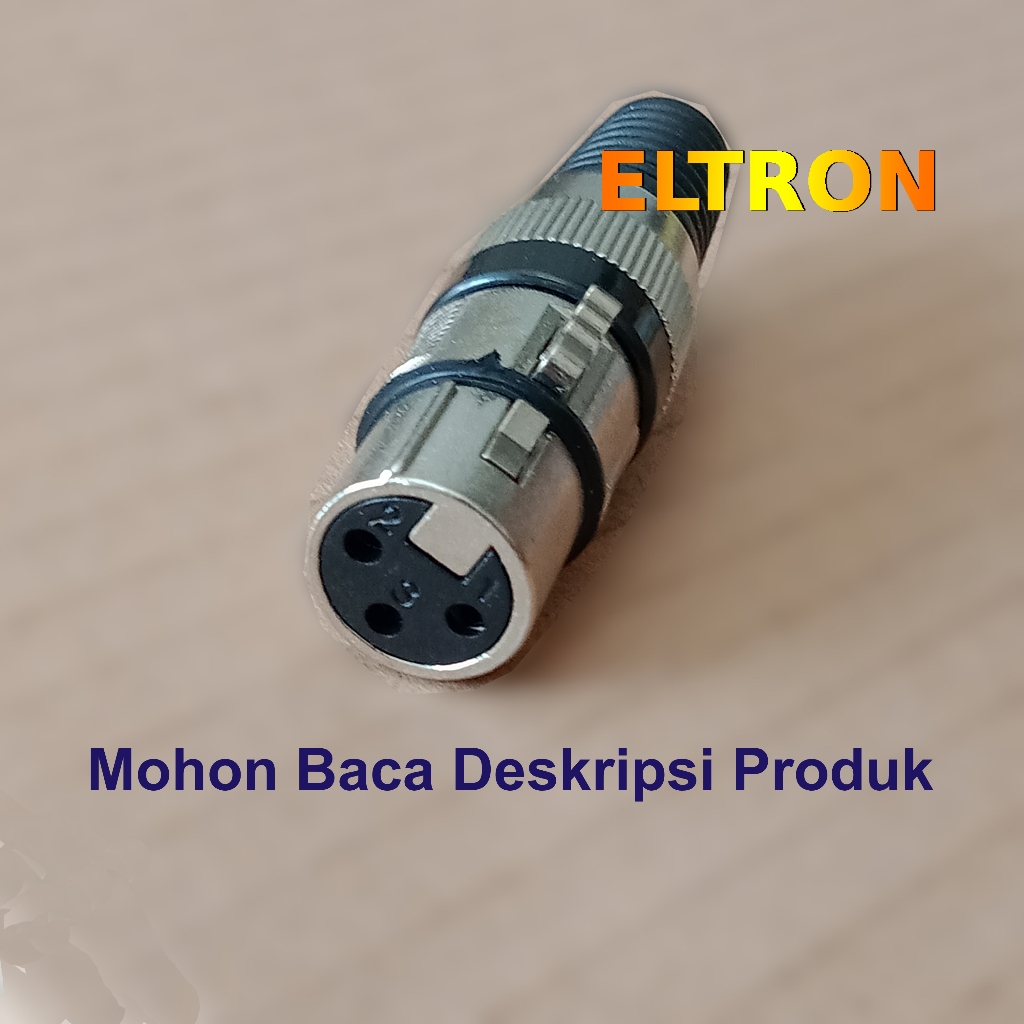 Jack XLR Canon Female Soket Mic Contra Mic Soket XLR Canon Canare