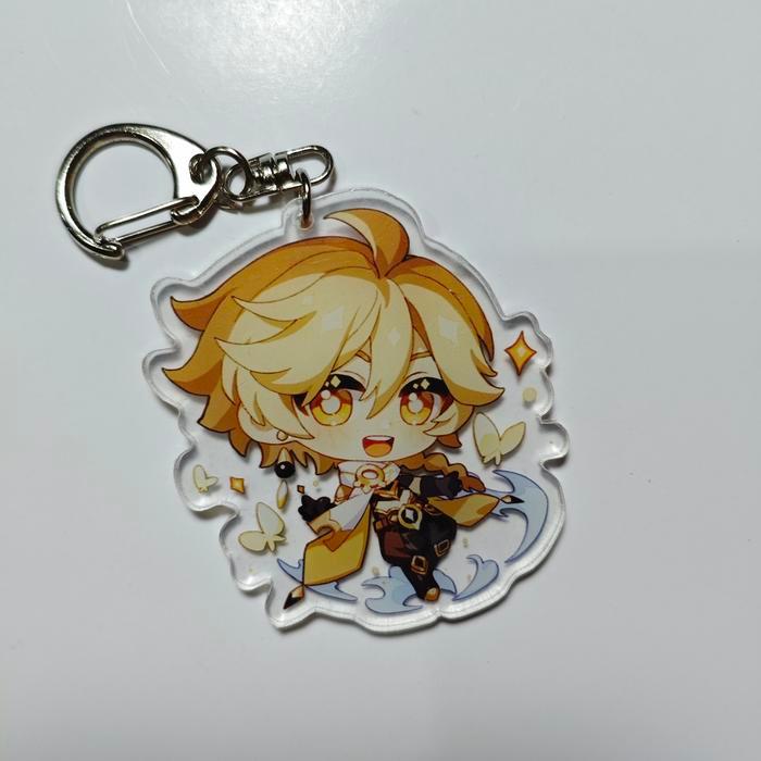 Aether Genshin Impact Gachi Gantungan Kunci