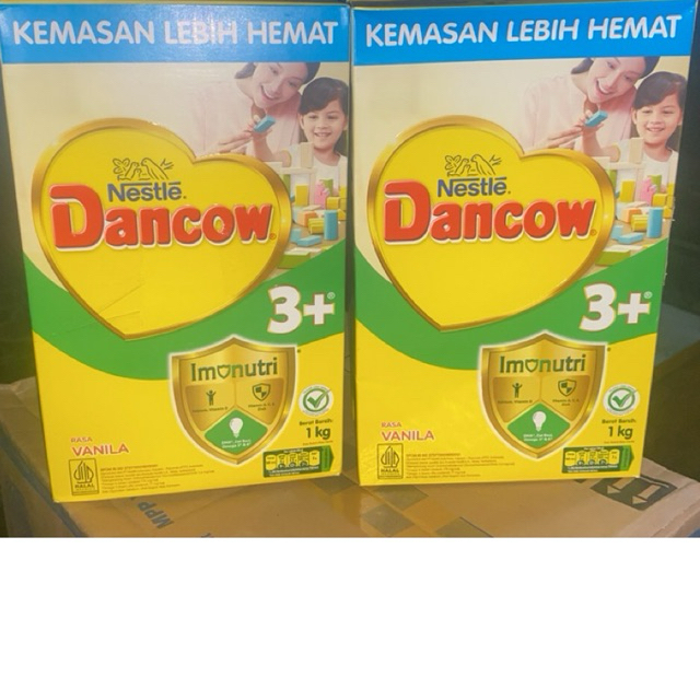 

Dancow 3+ Susu Kemasan 1kg Lebih Hemat exp Lama