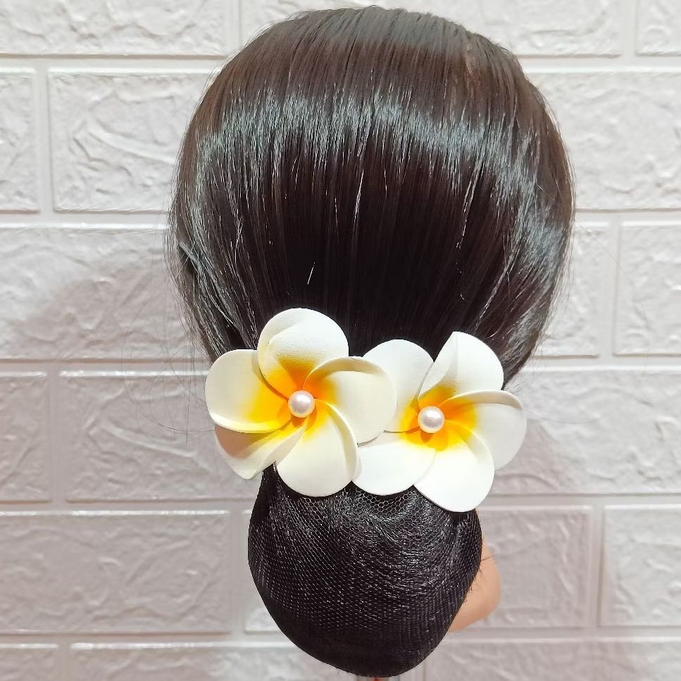 jepit hairnet bunga jepun / jepit harnet jepun / jepit harnet polos / jepit kamboja /jepit arnet bun