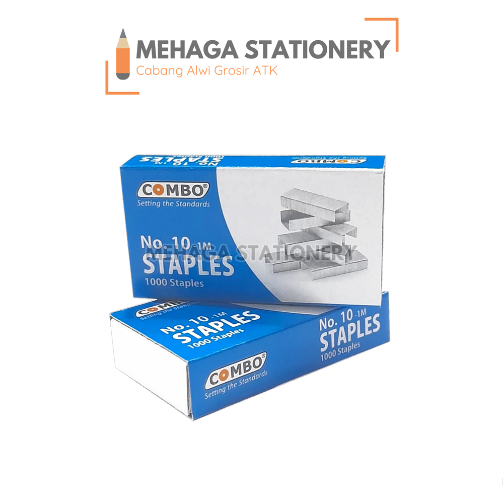 

Anak Hekter Kecil No 10 - Staples Refill Stapler Combo | 1 Kotak