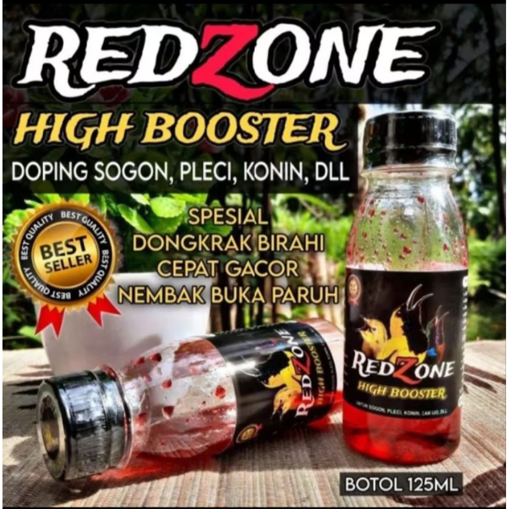 Red Zone High Booster nextar sogon,konin,cak ijo,dll