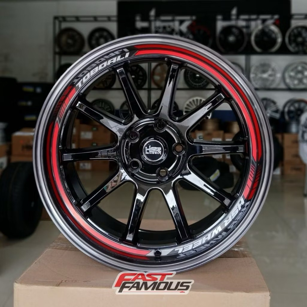 Stiker Velg Hsr Wheel Toboali