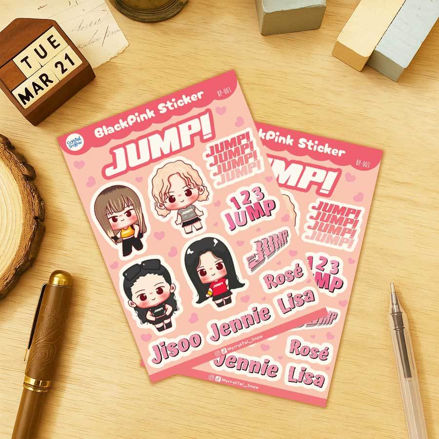 

Sticker Kpop - BlackPink Jumper MV fan art