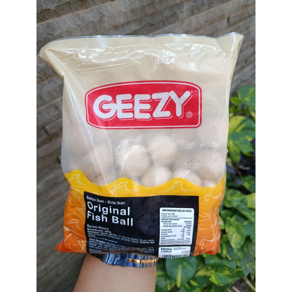 

Geezy Original Fish Ball (Bakso Ikan) Kemasan 500gram