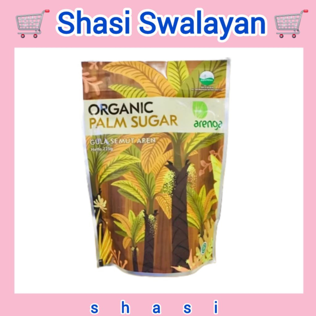 

ARENGA Organic Palm Sugar 225 gram - Gula Semut Aren