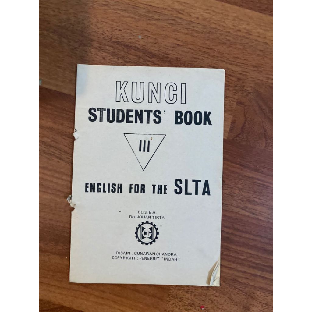 

Buku KUNCI STUDENTS' BOOK jilid III