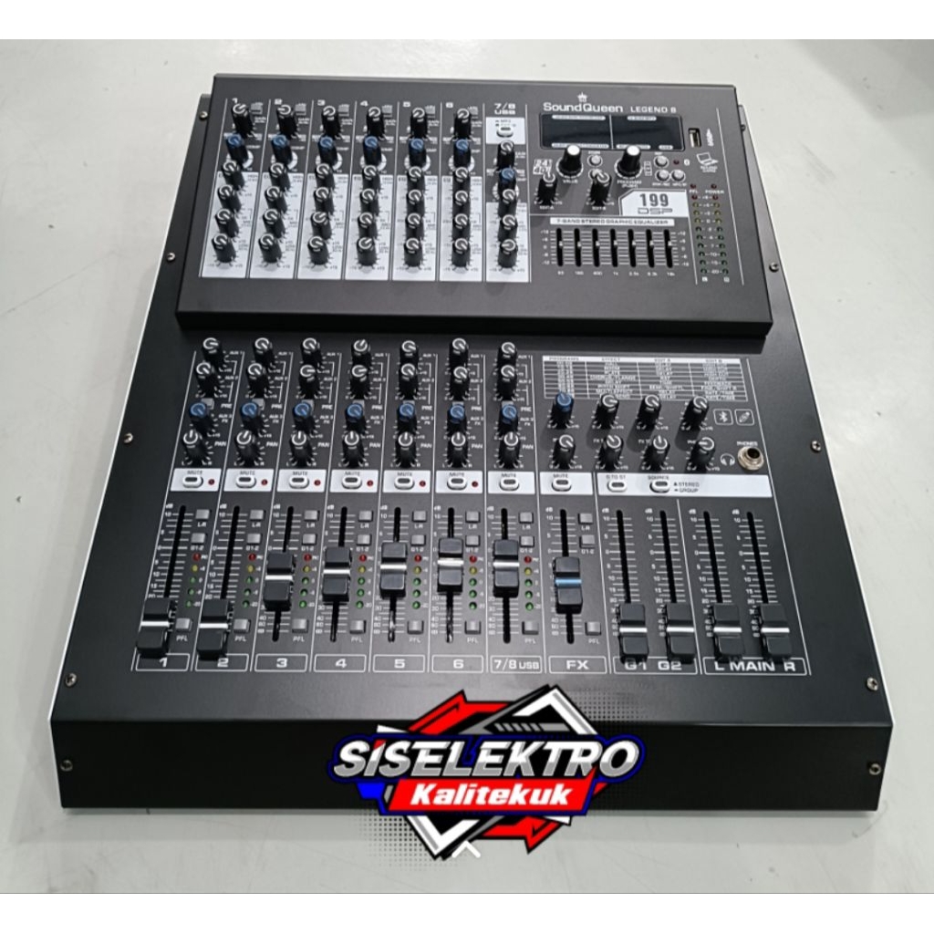 mixer soundqueen legend 8 original soundqueen 8 chanel mixer