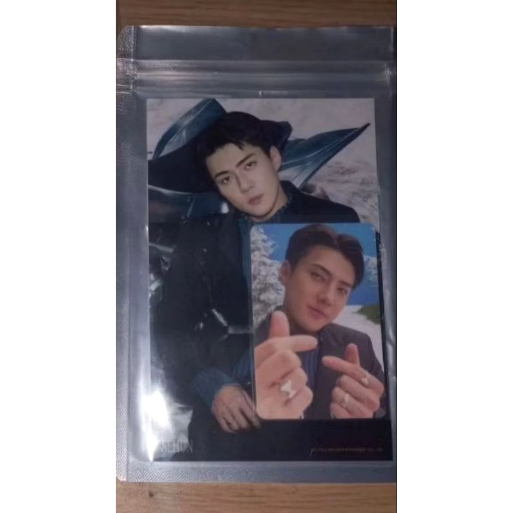 SMCU 4X6 PHOTOCARD SET SEHUN