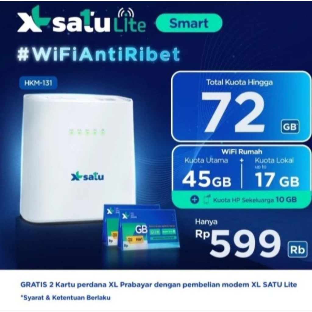 Router Wifi 4G Xl Satu Lite Smart UNLOCK