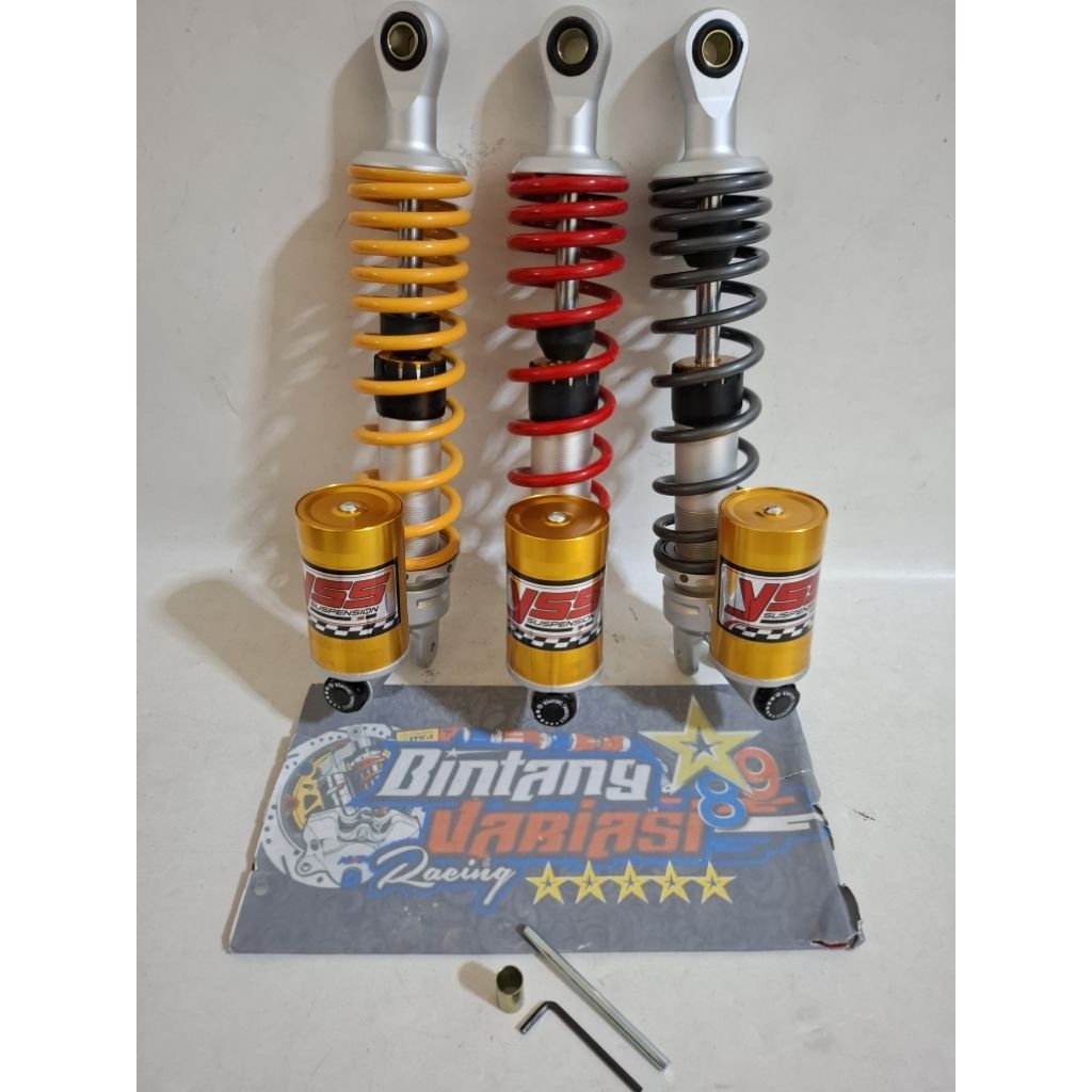 NEW ~SHOCKBREAKER SHOCK COPY YSS SINGLE TABUNG BAWAH  310MM & 330MM UNIVERSAL MATIC PNP MIO J_MIO SO