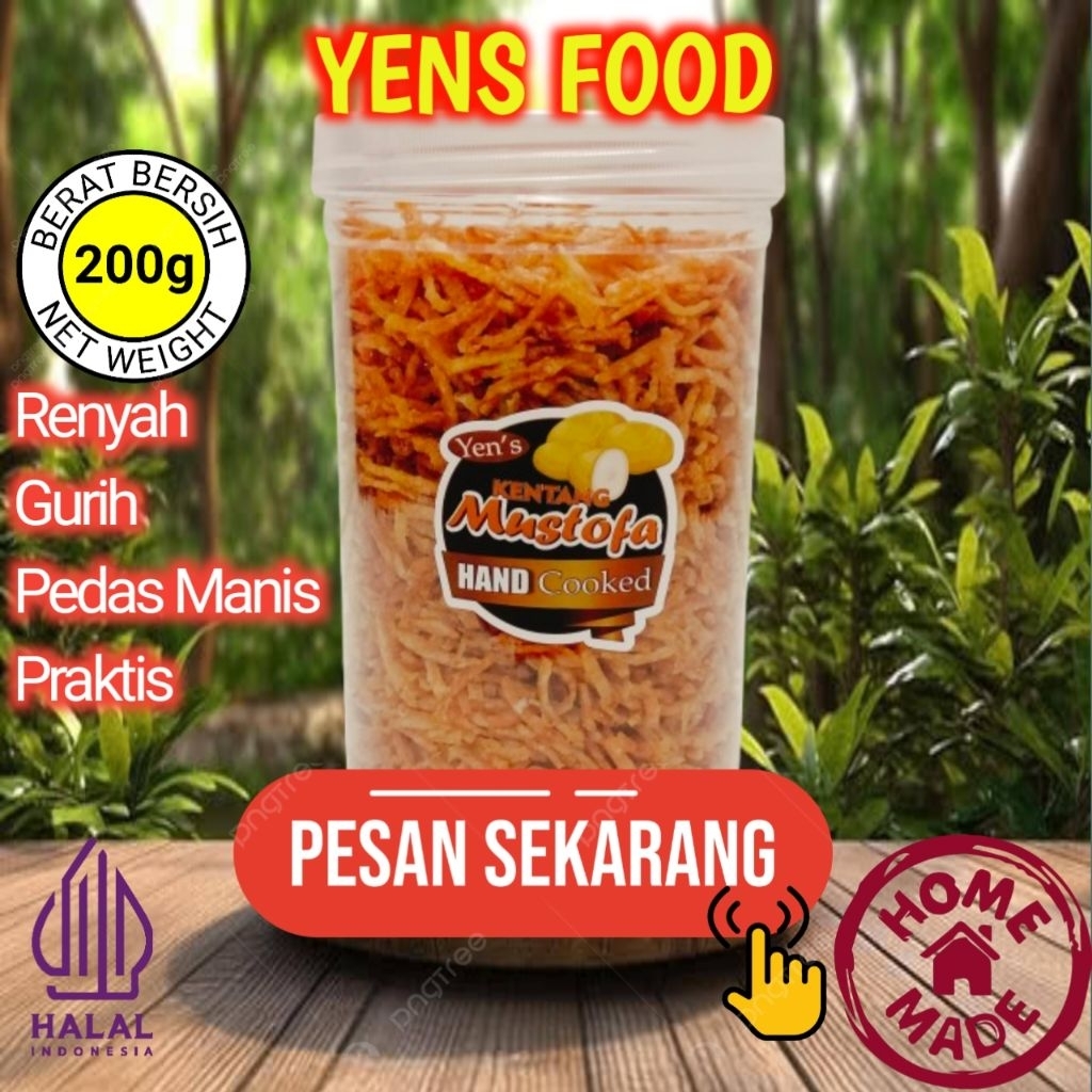 

Kentang Mustofa - Mustofa | Asin Gurih 200 gram