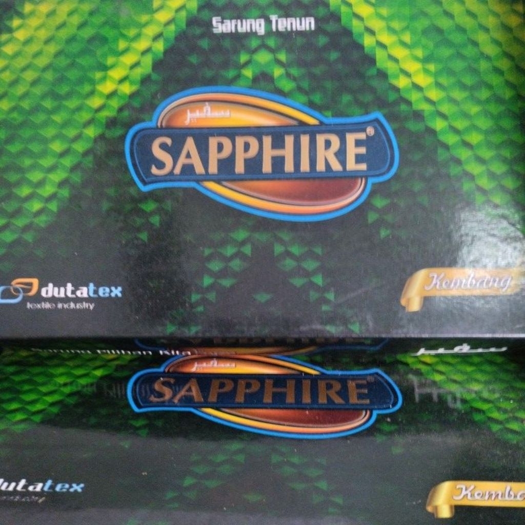 SARUNG SAPPHIRE KEMBANG