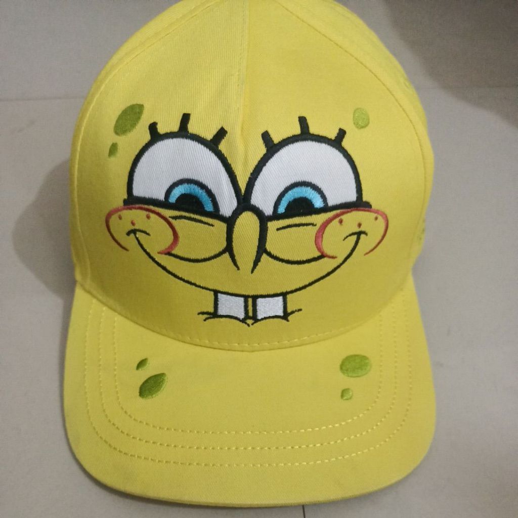 Topi Spongebob bordir