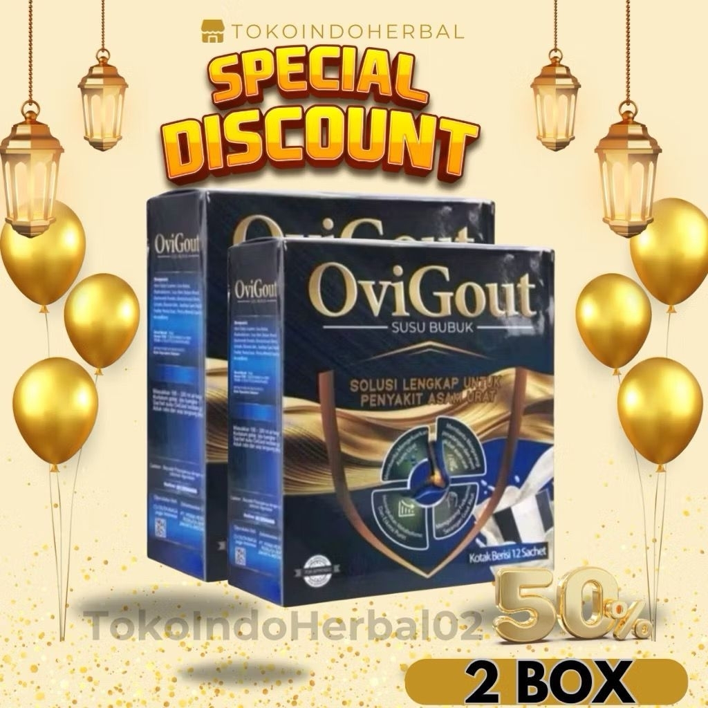 

PROMO 2 BOX OVIGOUT MILK SUSU OBAT ASAM URAT NYERI SENDI, KOLESTROL, DARAH TINGGI, NYERI KESEMUTAN TULANG SENDI