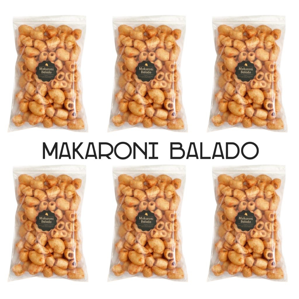 

Cemilan Snack Makaroni Balado