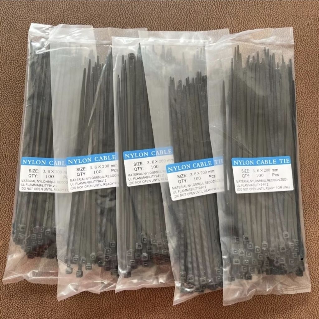 

kabel ties 2.5 x 200mm (20cm) 100 pcs