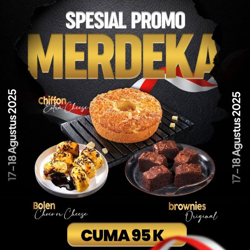 

PROMO SPESIAL KEMERDEKAAN by Jakarta Cheese Factory