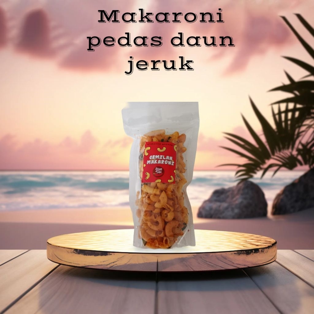 

Cemilan / Snack / Makanan Ringan / Makaroni Pedas Daun Jeruk 70gr