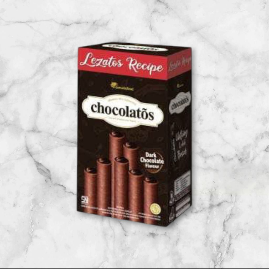 

Chocolatos Wafer Roll Dark Choco – Camilan Renyah & Cokelat Lezat