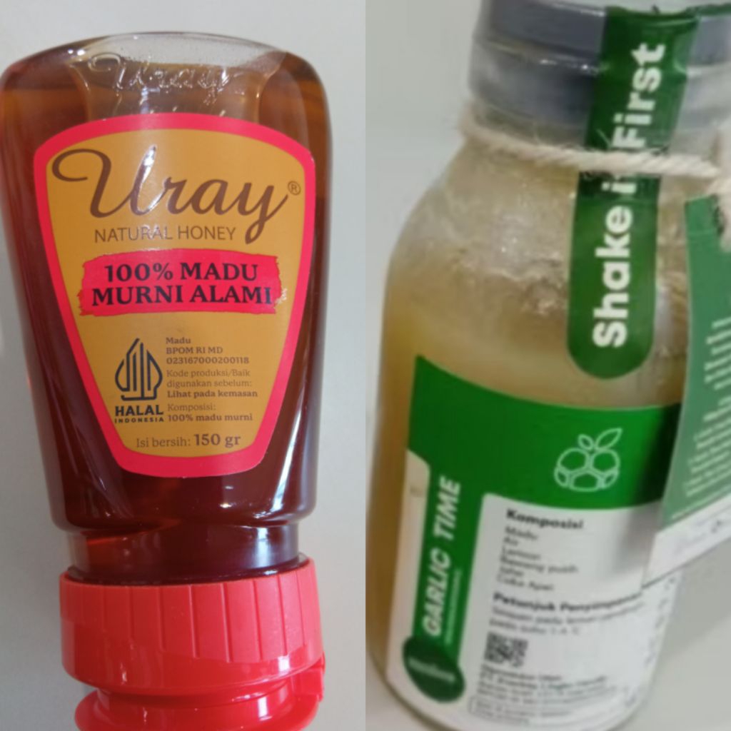 

Paket Diet Jus Bawang Putih Tunggal + Madu Uray Murni