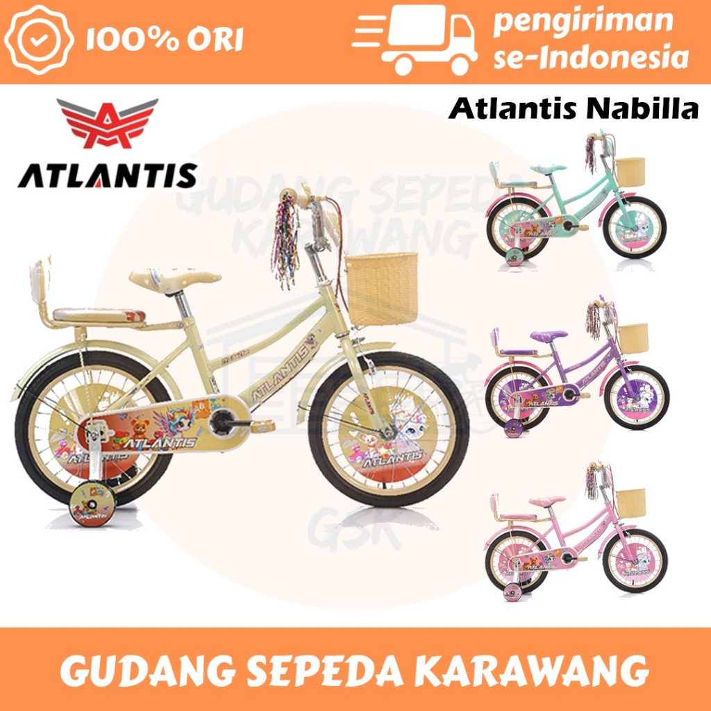 SEPEDA ANAK PEREMPUAN MINI ATLANTIS NABILLA