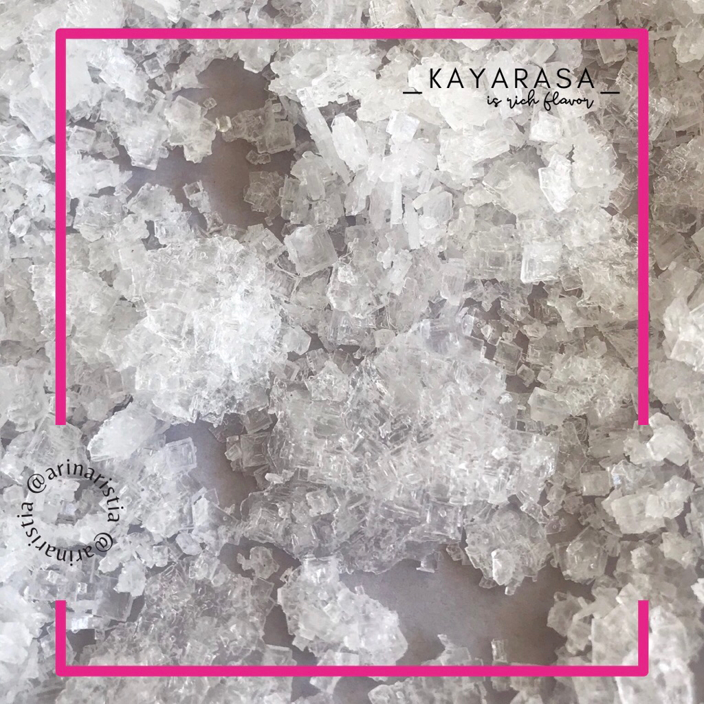 

Organic Sea Salt GARAM KACA - Garam Laut Organik Mirit by KAYARASA