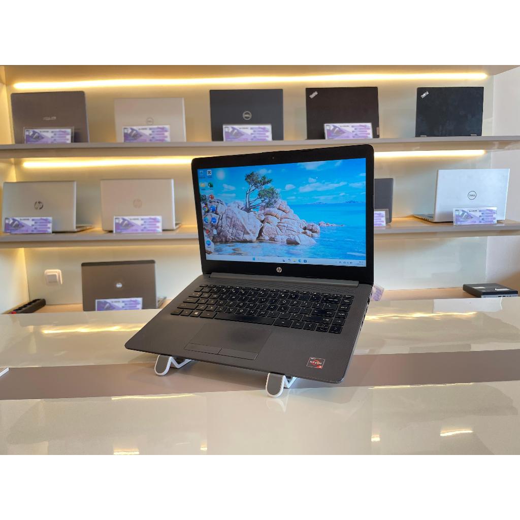 LAPTOP HP 245 G7 AMD RYZEN RAM 8GB COCOK BUAT BEKERJA
