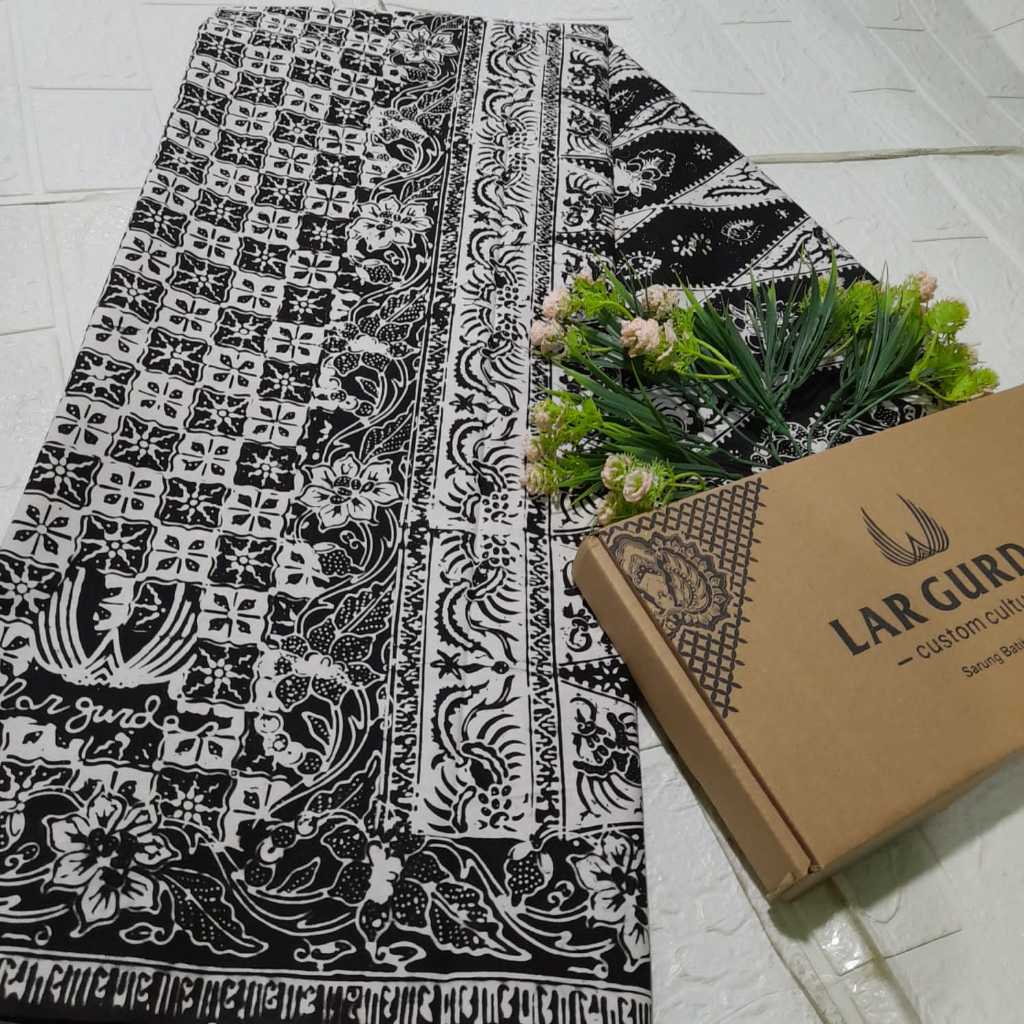 Sarung Batik Lar Gurda Original Asli 100% Seri Kelengan Sarung Kekinian Paling Murah Bahan Katun Pri