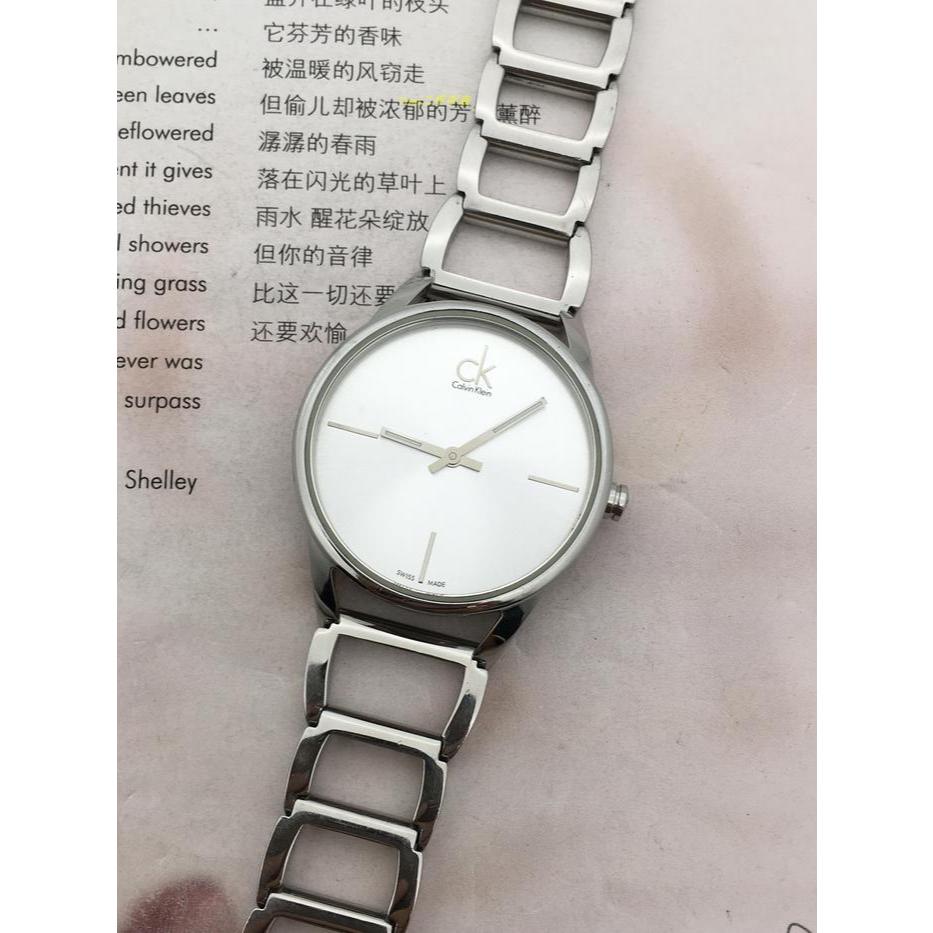 Jam Tangan Preloved Calvin Klein Stately K3G23126 – Elegan dan Minimalis untuk Wanita Berkelas