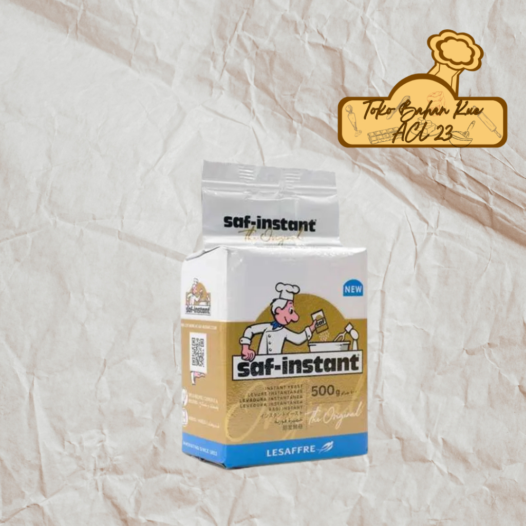 

Saf Instant Gold/Ragi Instant/Ragi Kering Instant/Instant Dry Yeast Saf Instant Gold 500gr