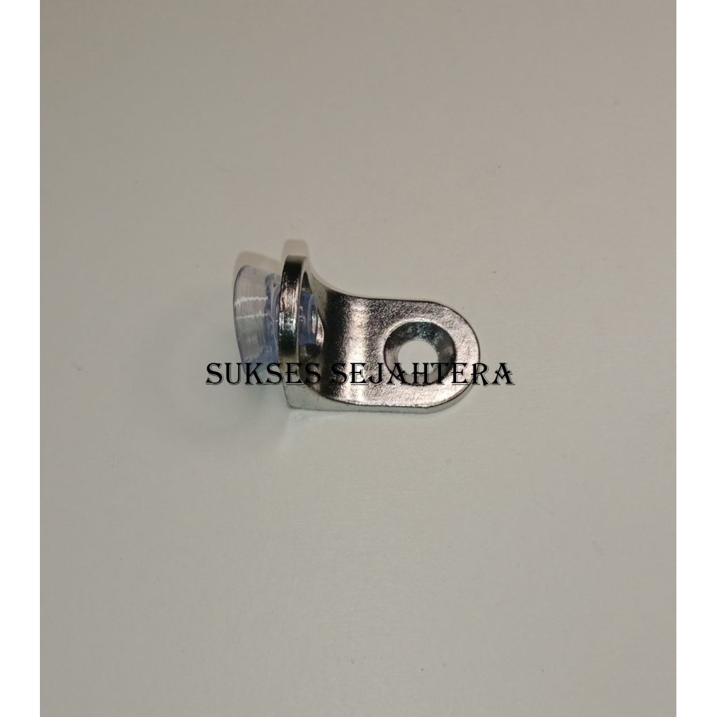 Ambalan Tebal Siku L Tatakan Kaca Stainless