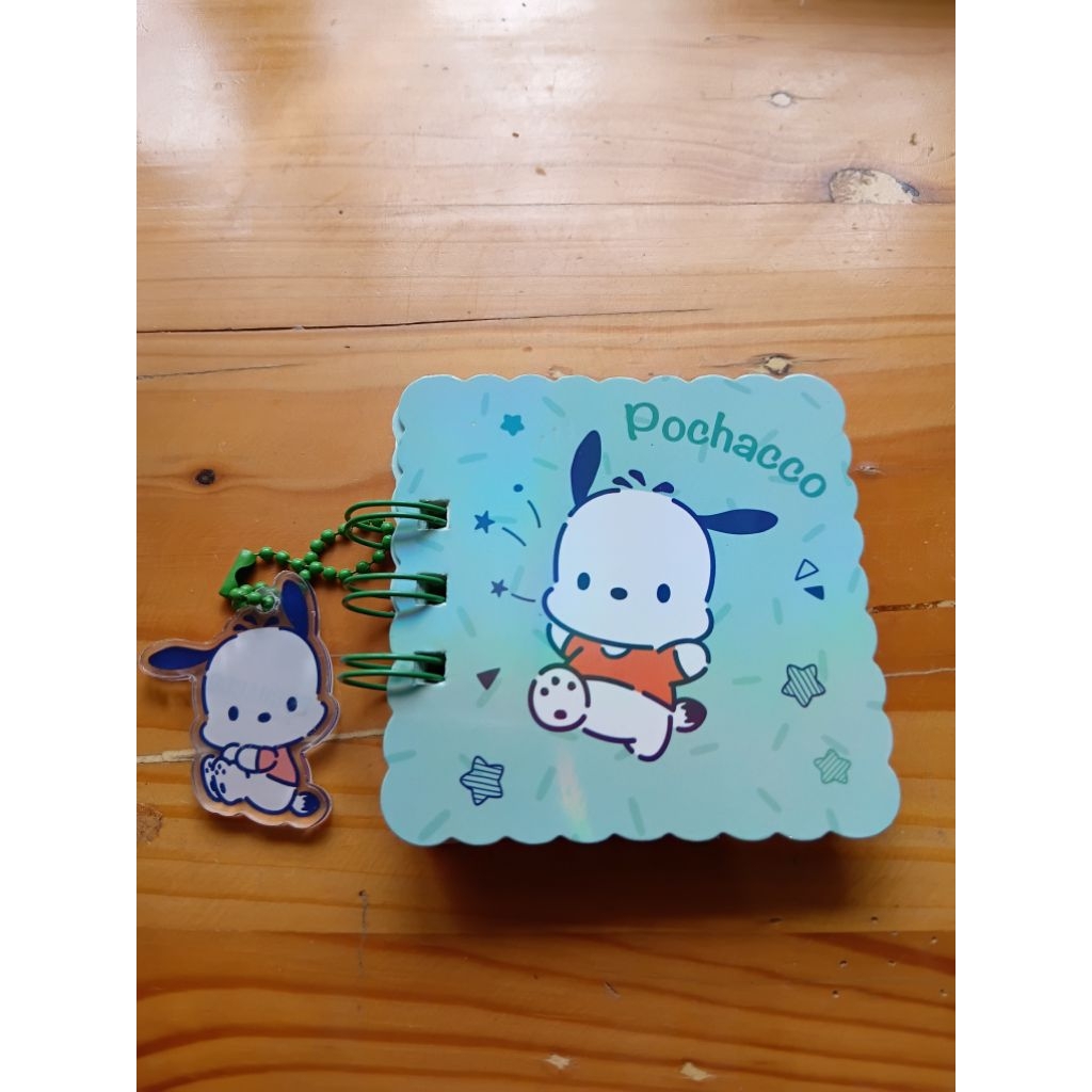 

Buku Memo Mini Spiral Sanrio Pochacco Gantungan
