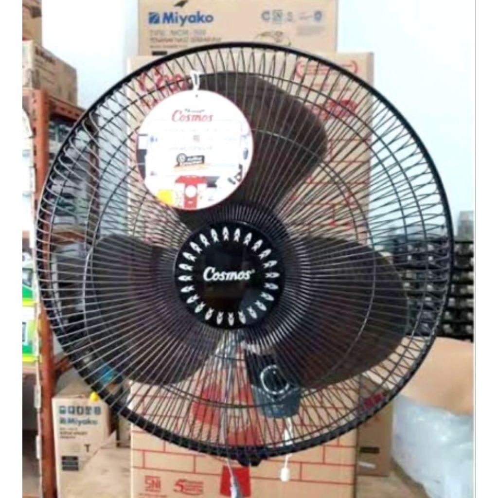 Kipas angin dinding cosmos 16 WFO (Tanpa remote) / kipas cosmos dinding / kipas angin hitam