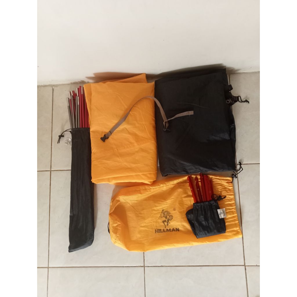 tenda 2p dobel layer,tenda Hilman,tenda antai badai