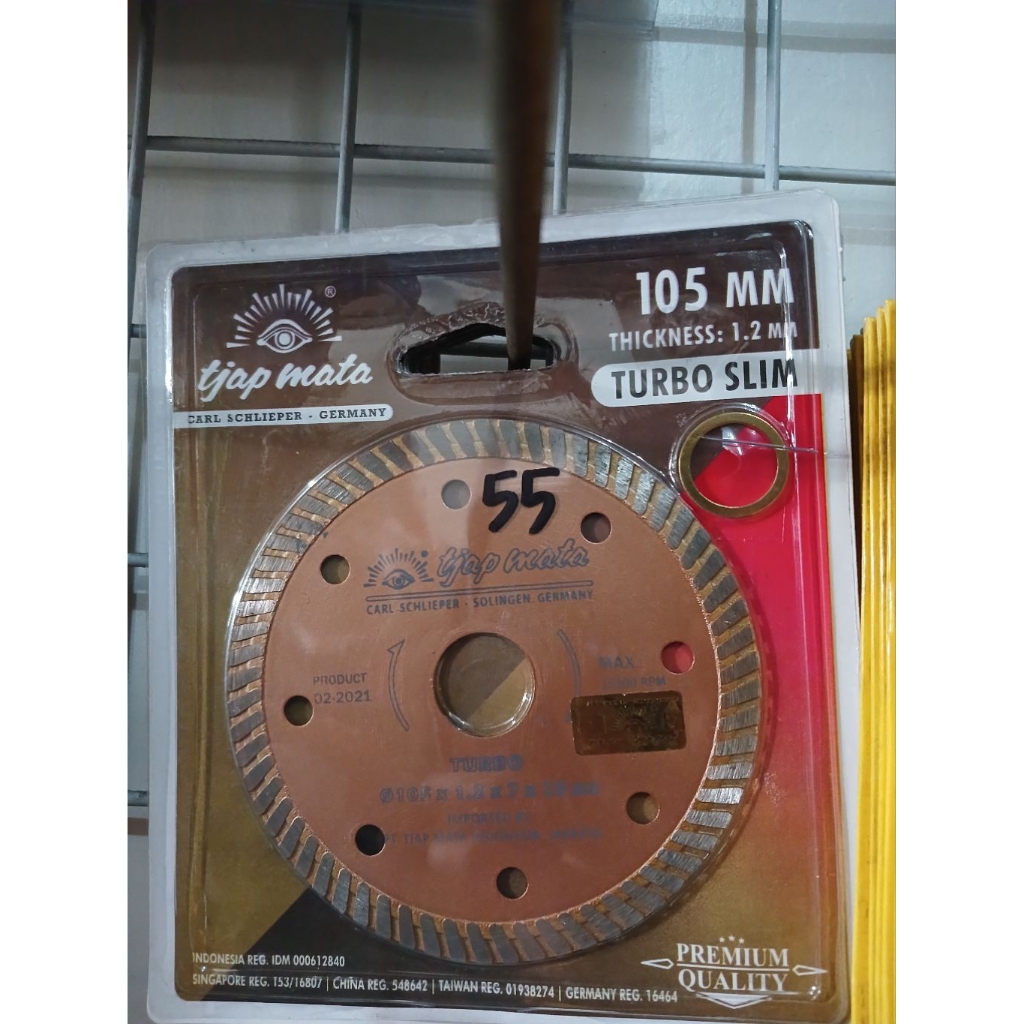 tjap mata TURBO SLIM DIAMOND WHEEL 4"