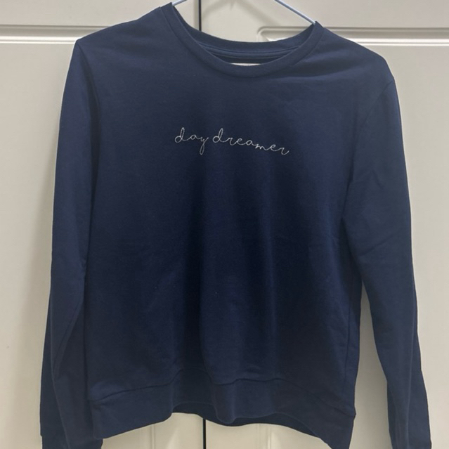 et cetera daydreamer navy sweater