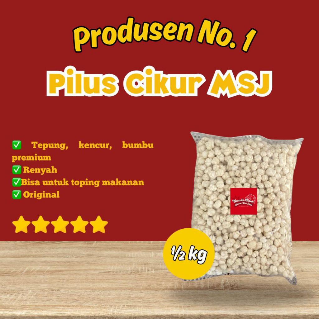 

pilus cikur (500g) enak dan gurih