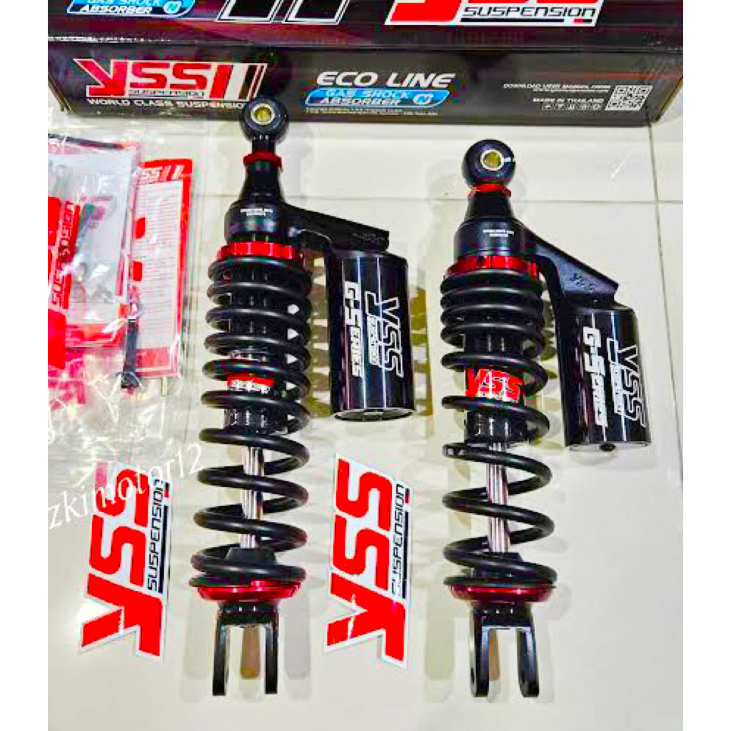 Shock breker tabung vario mio beat lexi scoopy 300/310mm 330mm shock breker tabung atas yss thailand