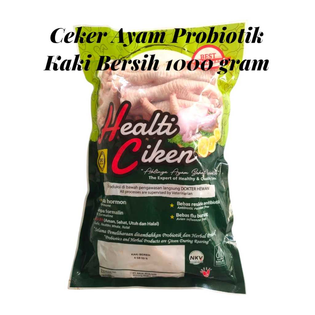 

CEKER AYAM PROBIOTIK HEALTI CIKEN MAKANAN BEKU MAKANAN SEHAT MAKANAN HALAL ENAK DAN BERGIZI