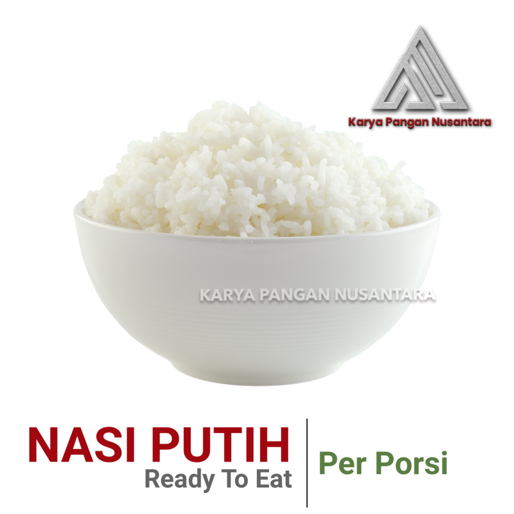 

NASI PUTIH PREMIUM NASI PUTIH SIAP MAKAN NASI PUTIH SIAP SAJI STEAMED RICE NASI PUTIH PER PACK PORSI