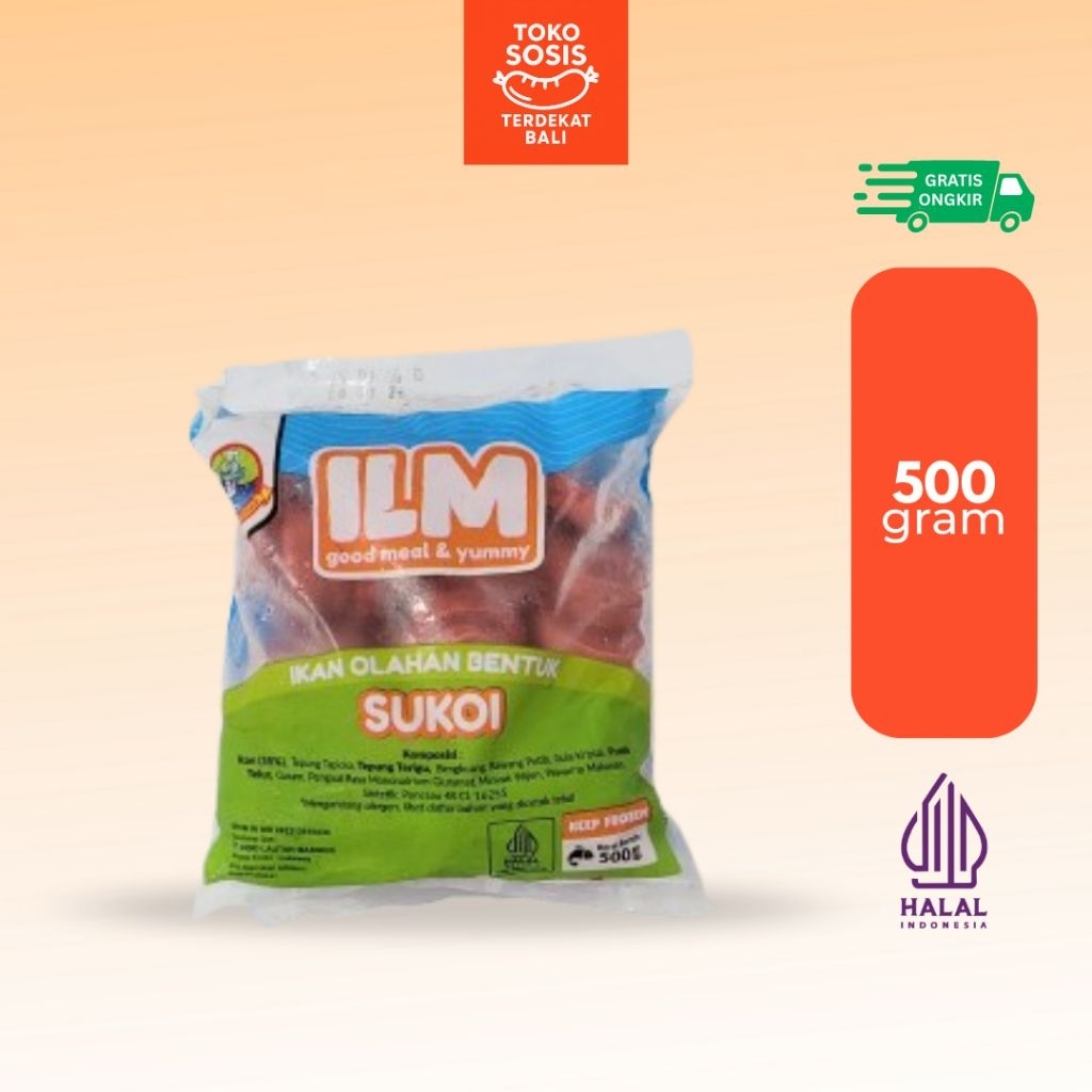 

ILM Sukoi 500 gram | Olahan Ikan Bentuk Sukoi