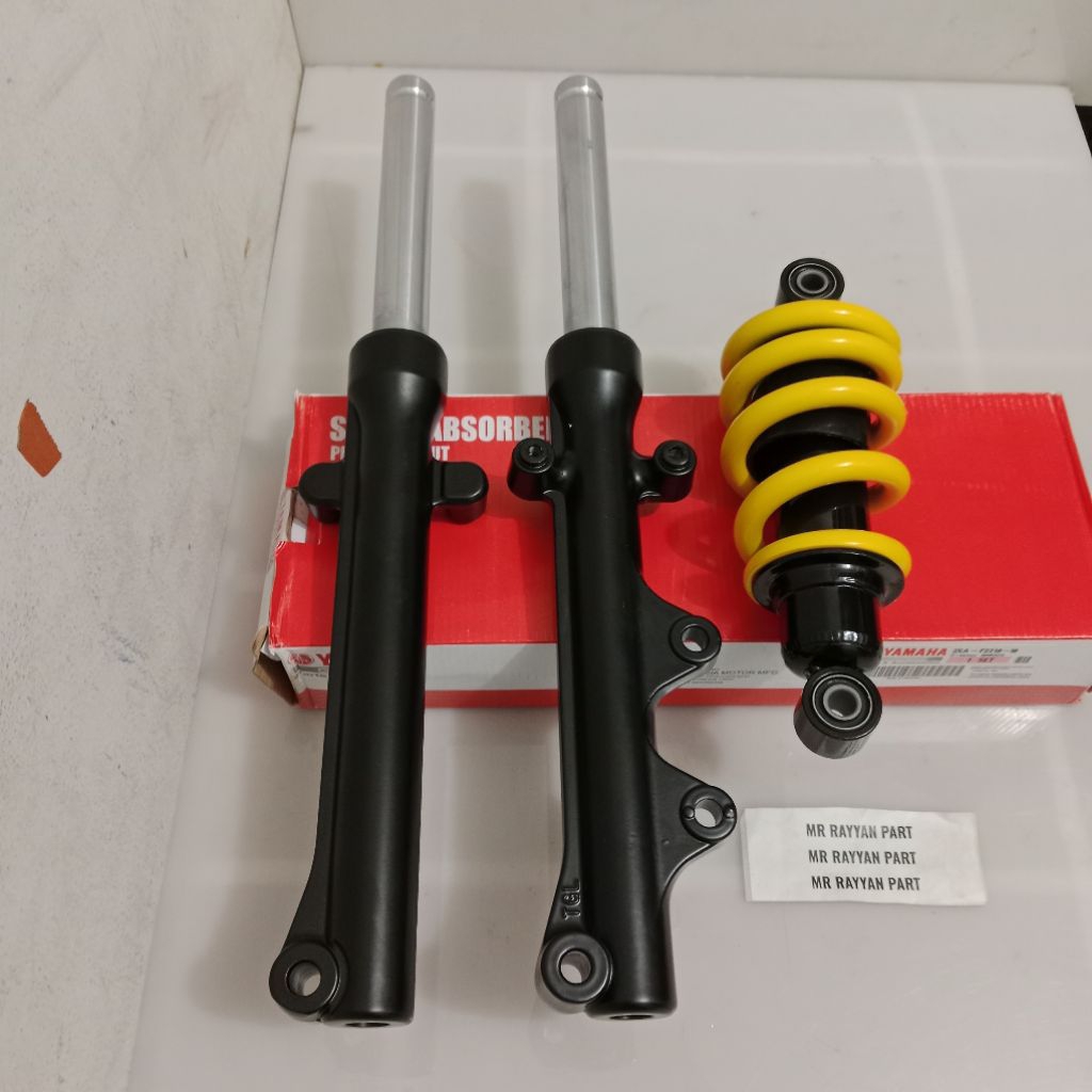 AS SHOCK TABUNG DEPAN+SHOCKBREAKER BELAKANG YAMAHA JUPITER MX KING JUPITER MX KING 150