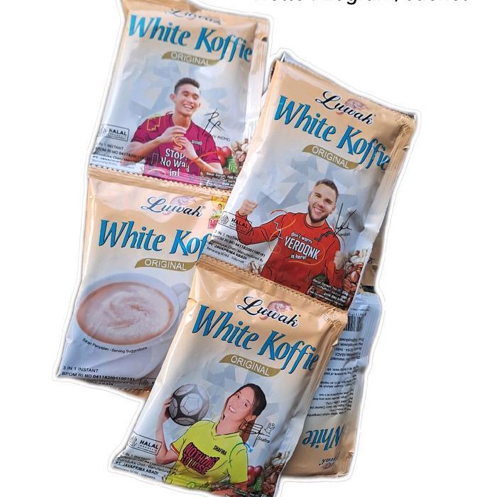 

KOPI INSTAN LUWAK WHITE KOFFIE RENCENG ISI 10 SACHET