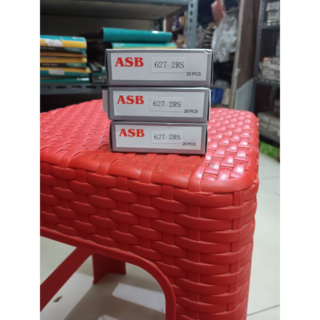 laker Asb 627-2RS | Laker Asb 627 tutup karet| Bearing  627